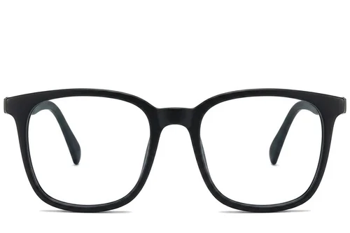 Verres rectangulaires en acétate vert #BS2012-0312