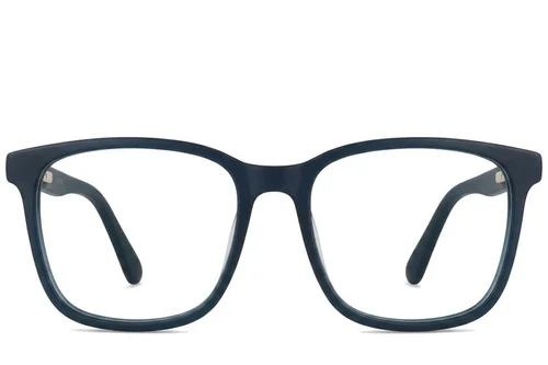 Rectangular Green Acetate Glasses #BS2012-0319