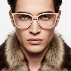 Butterfly Cream Acetate Glasses #BS2012-0324