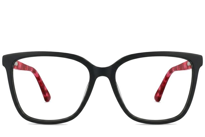 Butterfly Red Acetate Glasses #BS2012-0325