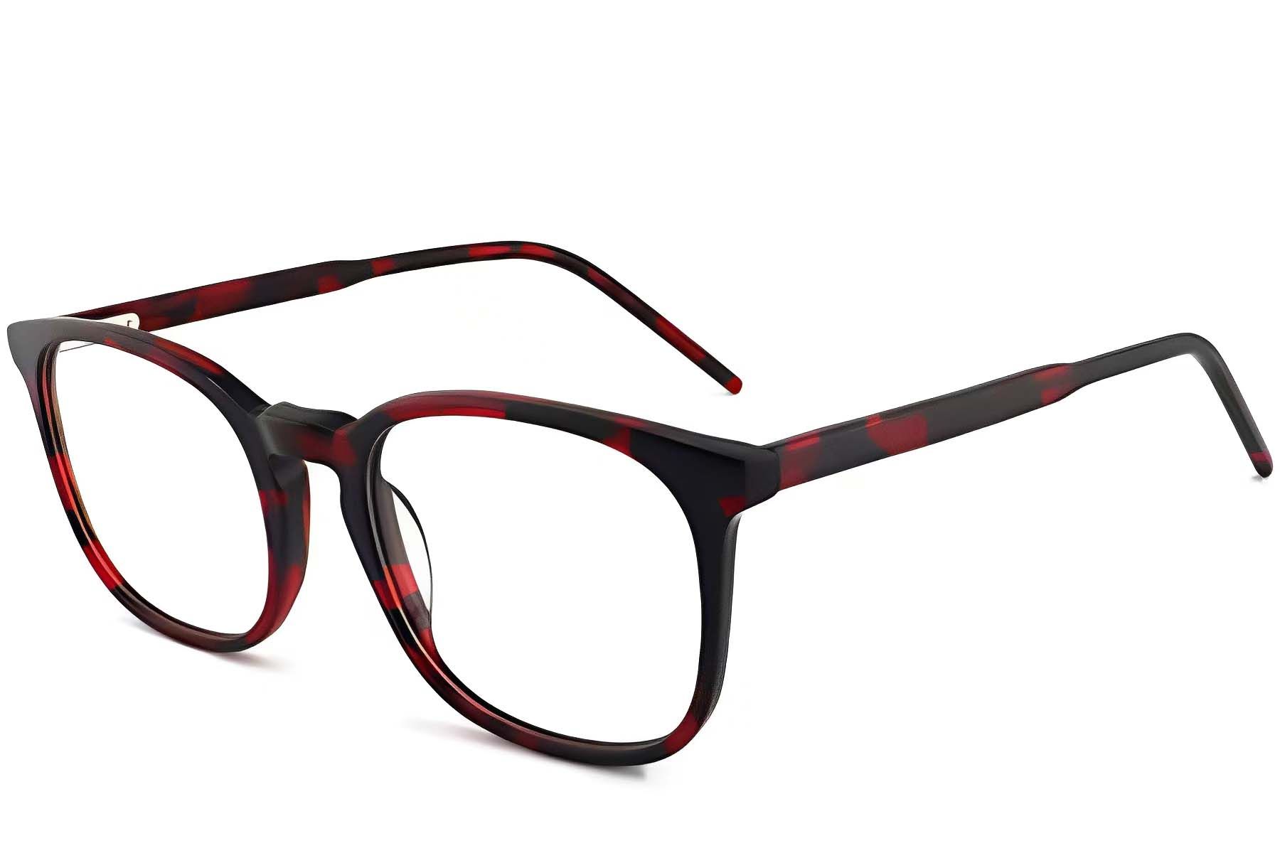 Oval Tortoiseshell Acetate Glasses #BS2012-0371