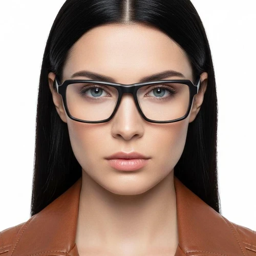 Rectangular Blue Acetate Glasses #BS2012-0377