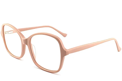 Lunettes papillon en acétate crème #BS2012-0381