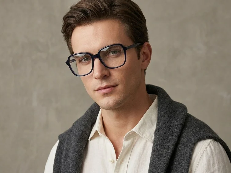 Butterfly Blue Acetate Glasses #BS2012-0383