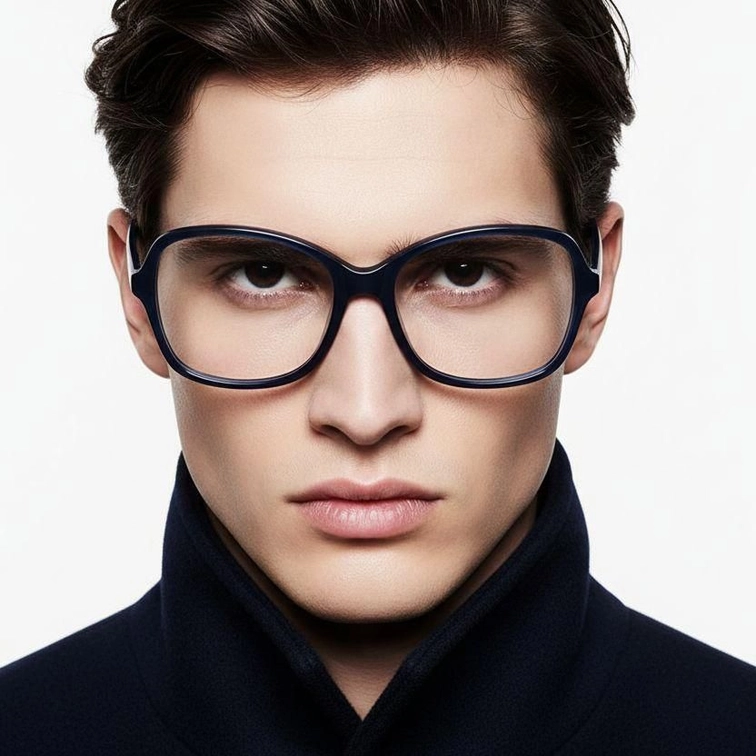 Gafas de acetato azul mariposa #BS2012-0383