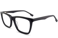 Rectangular Grey Acetate Glasses #BS2012-0398