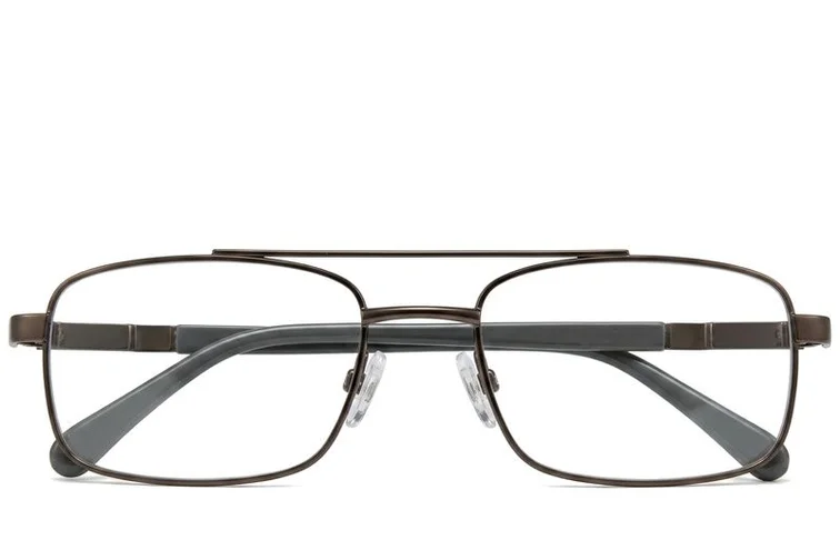 Aviator Brown Metal Glasses #BS2012-0424