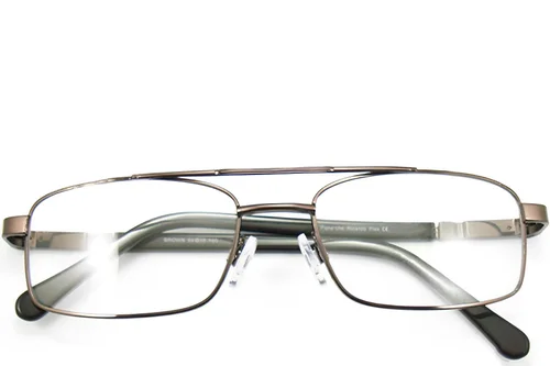 Lunettes aviateur en métal marron #BS2012-0424
