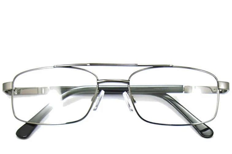Gafas de metal gris aviador #BS2012-0425