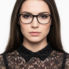 Oval Black Metal Glasses #BS2012-0435