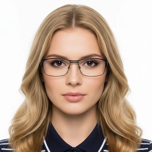 Aviator Black Metal Glasses #BS2012-0448