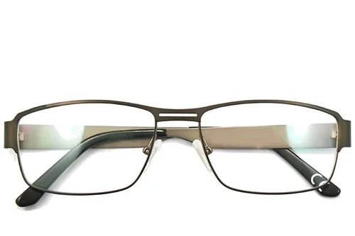 Lunettes aviateur en métal marron #BS2012-0449