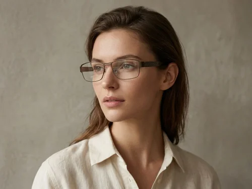 Lunettes aviateur en métal marron #BS2012-0449