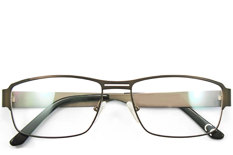 Aviator Brown Metal Glasses #BS2012-0449