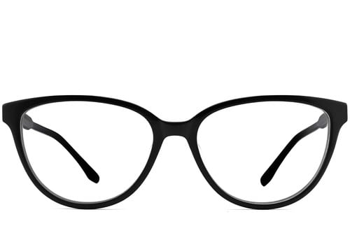 Lunettes papillon en acétate noir #BS2012-0465