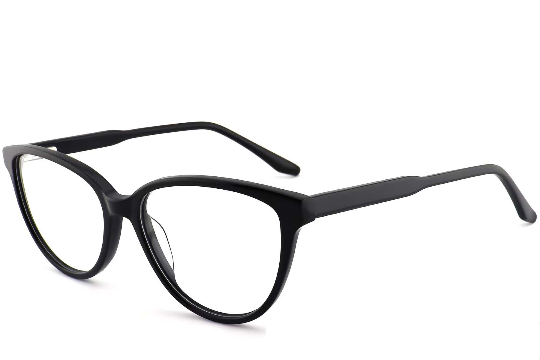 Butterfly Black Acetate Glasses #BS2012-0465