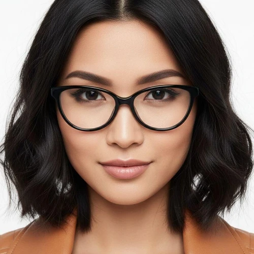 Butterfly Black Acetate Glasses #BS2012-0471