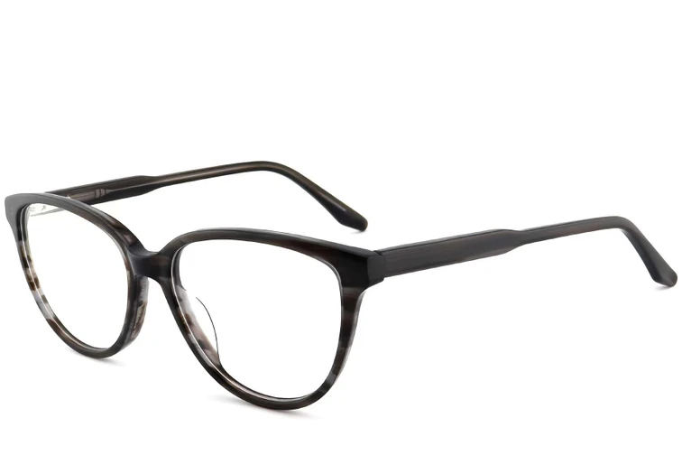Lunettes en acétate gris papillon #BS2012-0472