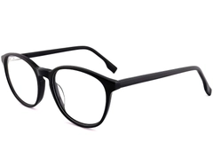 Oval Black Acetate Glasses #BS2012-0483