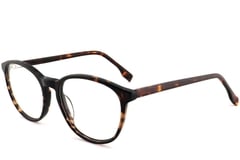 Lunettes ovales en acétate écaille de tortue #BS2012-0487