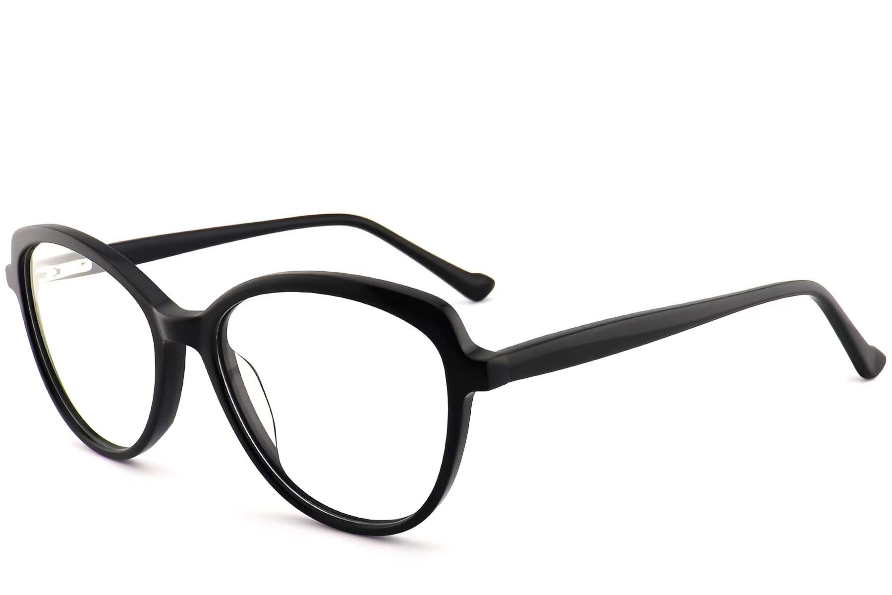 Butterfly Black Acetate Glasses #BS2012-0503