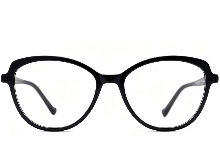 Butterfly Black Acetate Glasses #BS2012-0503