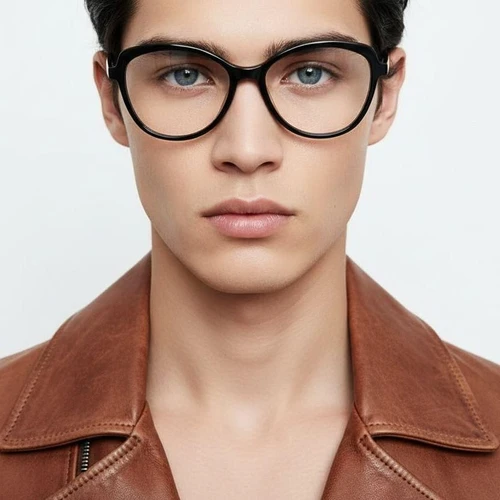 Butterfly Black Acetate Glasses #BS2012-0503
