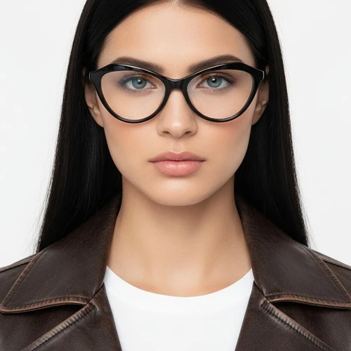 Butterfly Black Acetate Glasses #BS2012-0508