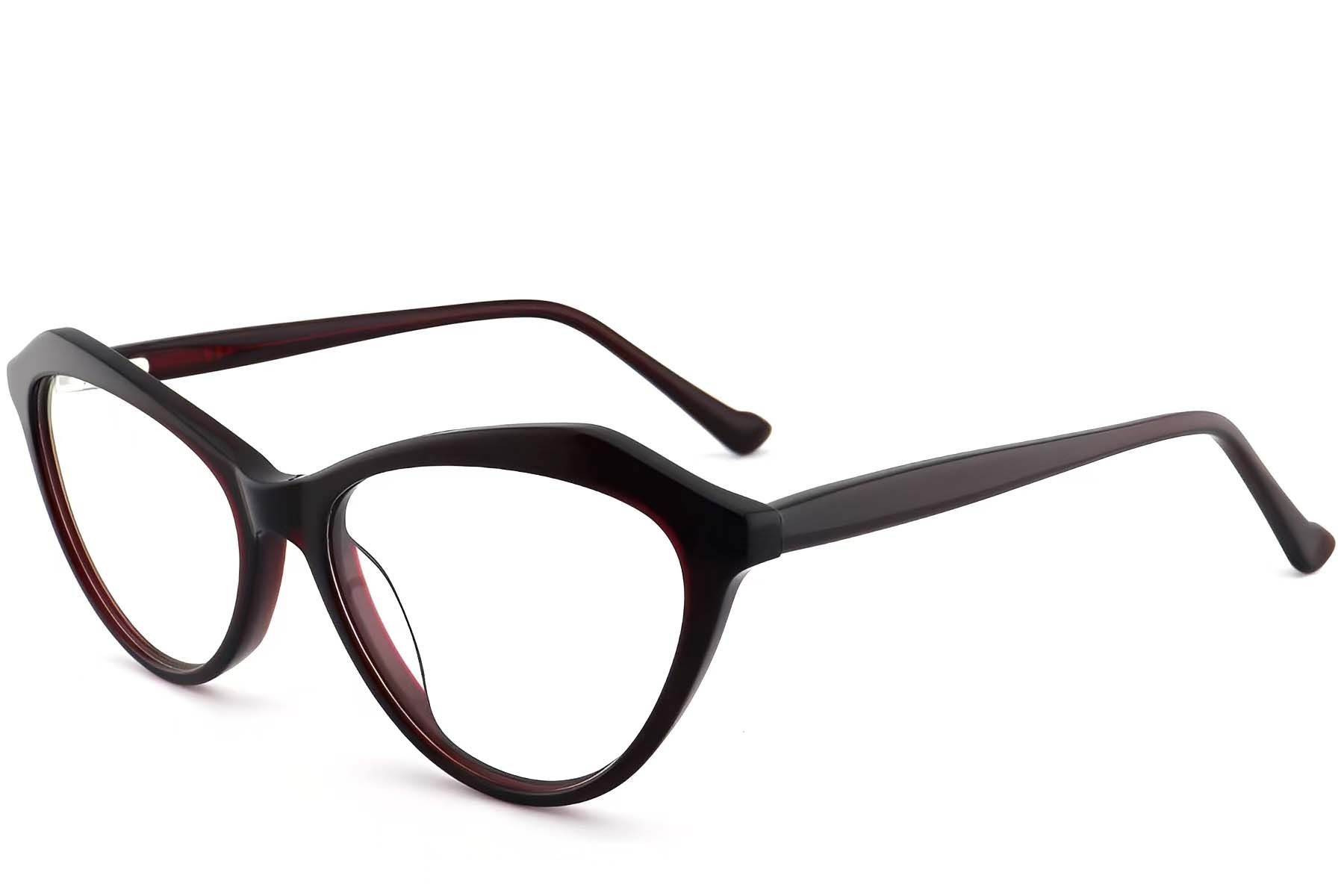 Butterfly Red Acetate Glasses #BS2012-0509