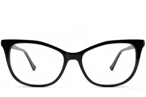 Lunettes papillon en acétate noir #BS2012-0512