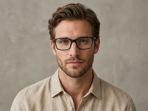 Lunettes rectangulaires en acétate noir #BS2012-0539