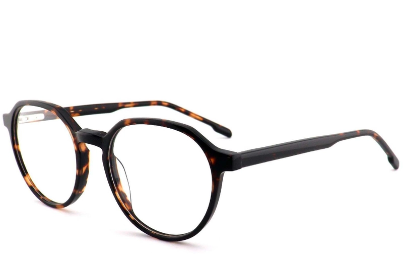 Lunettes ovales en acétate écaille de tortue #BS2012-0554