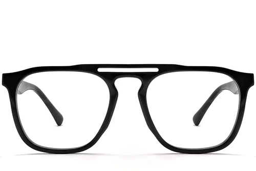 Aviator Black Acetate Glasses #BS2012-0584