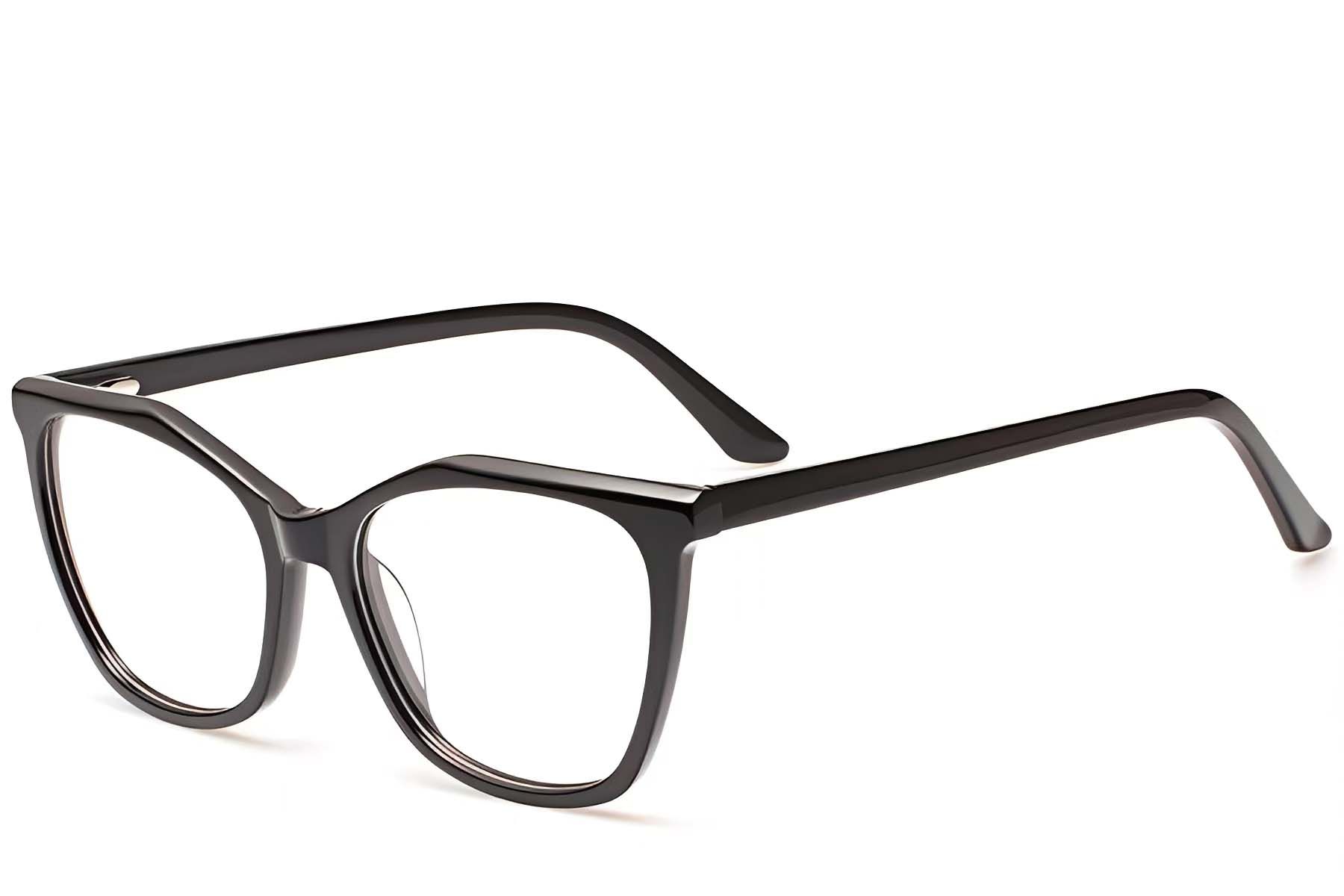 Butterfly Black Acetate Glasses #BS2012-0598