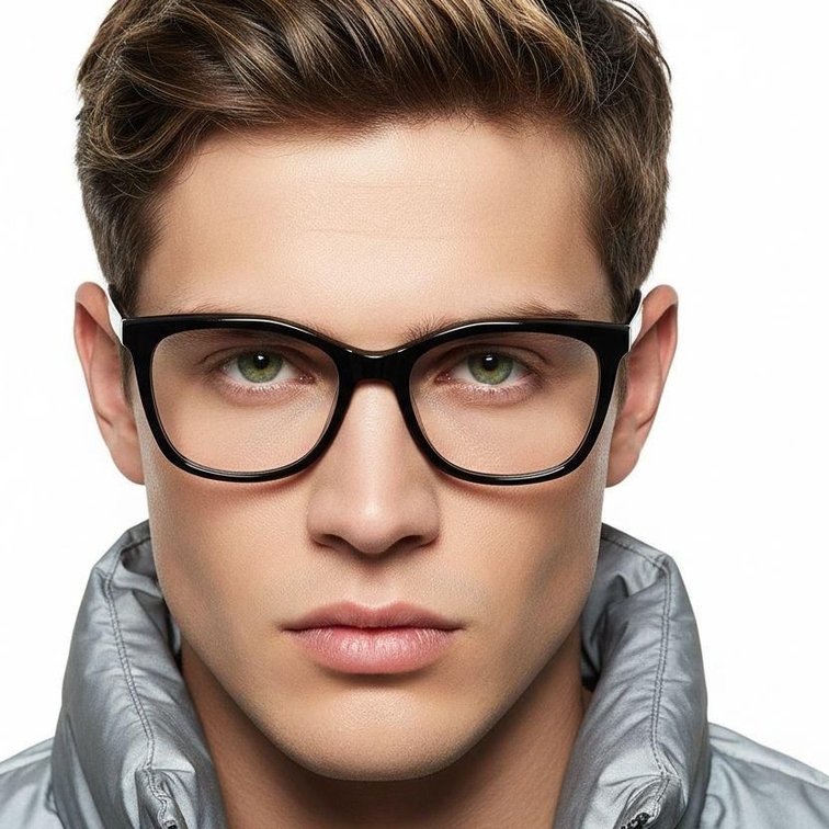 Butterfly Black Acetate Glasses #BS2012-0598
