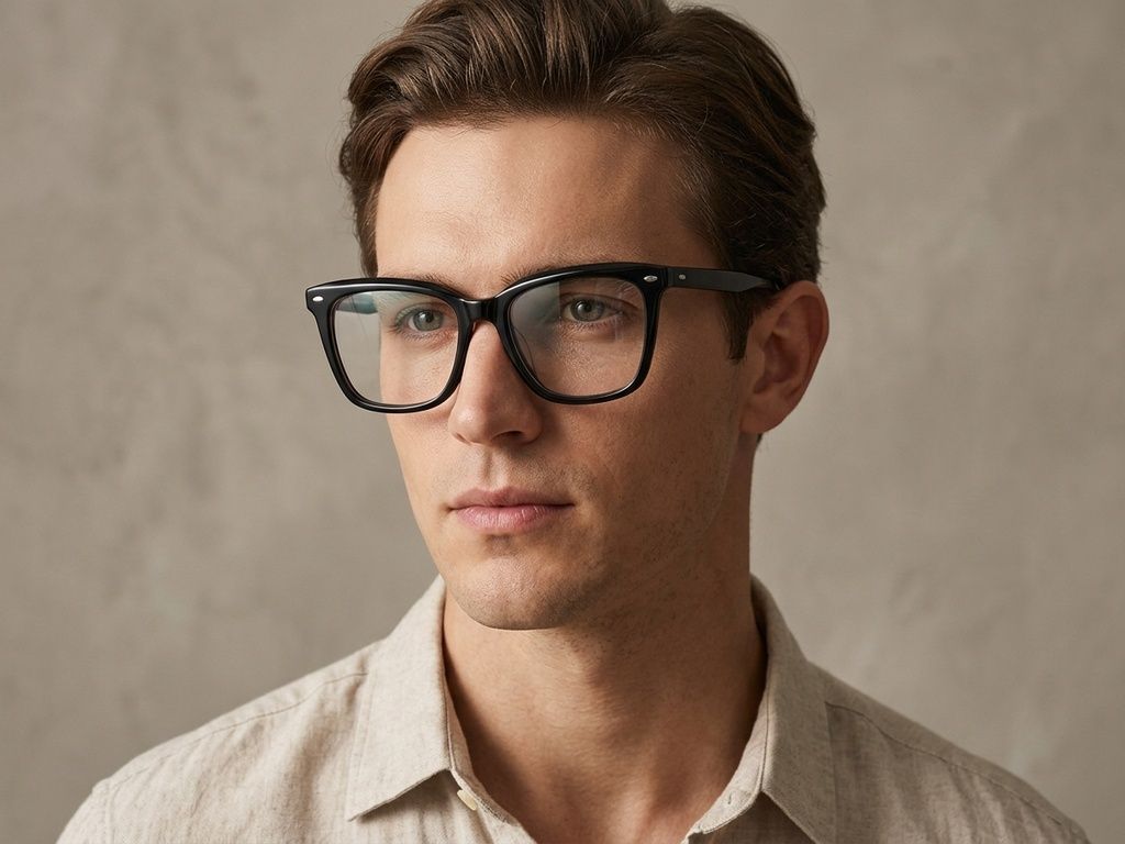 Butterfly Black Acetate Glasses #BS2012-0603
