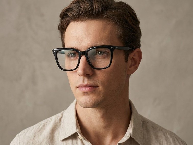 Butterfly Black Acetate Glasses #BS2012-0603