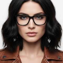 Butterfly Black Acetate Glasses #BS2012-0603