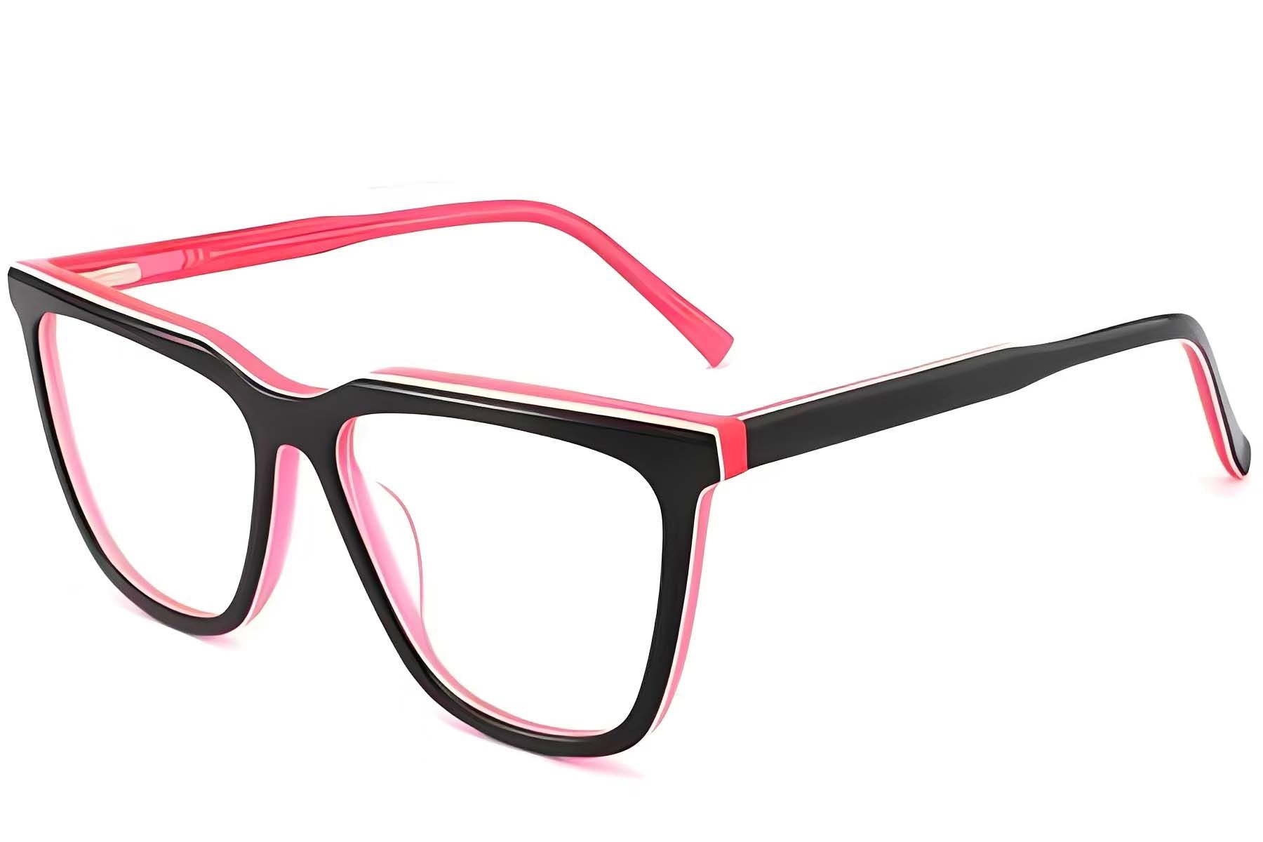 Butterfly Black Acetate Glasses #BS2012-0604