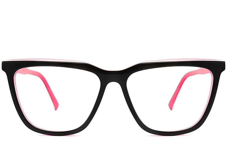 Butterfly Black Acetate Glasses #BS2012-0604
