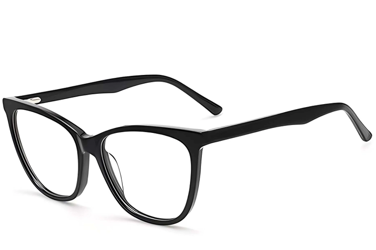 Butterfly Black Acetate Glasses #BS2012-0609