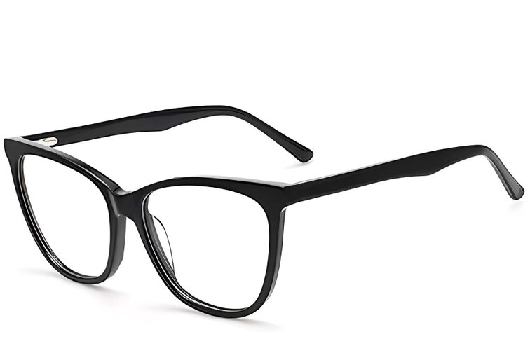 Butterfly Black Acetate Glasses #BS2012-0609