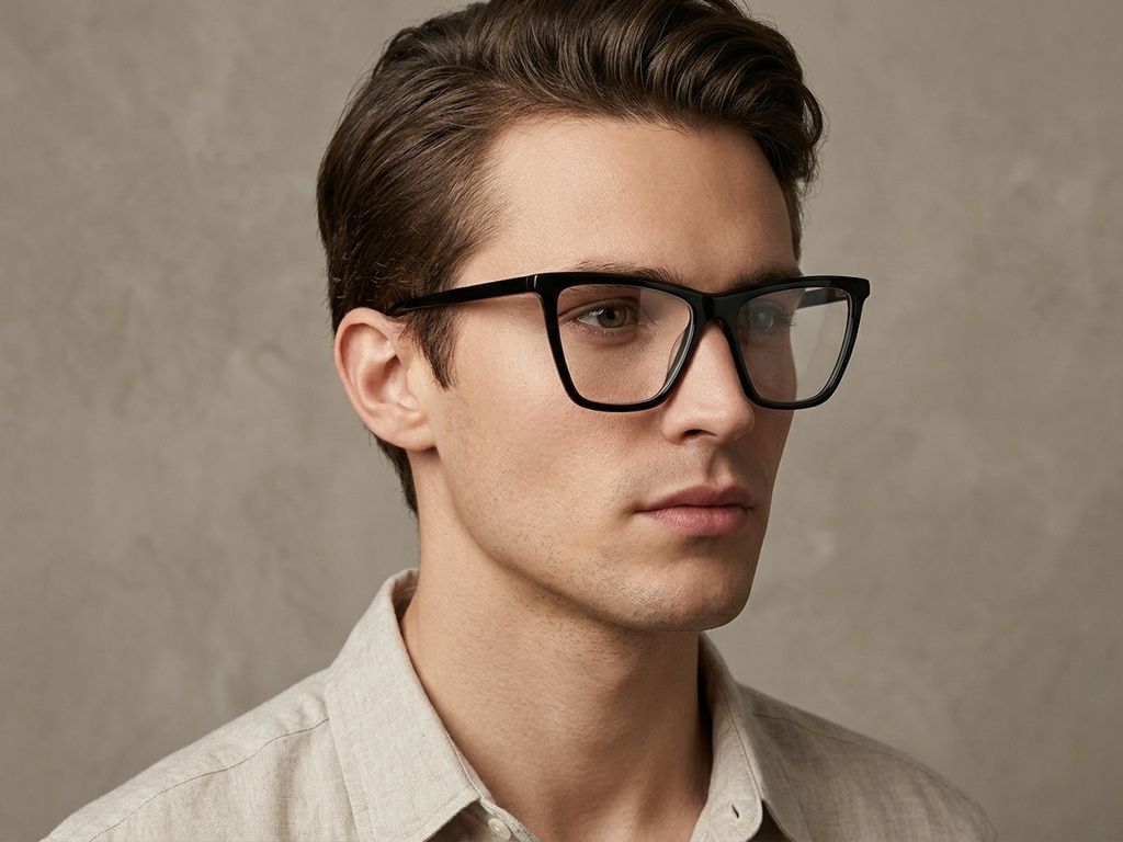 Butterfly Black Acetate Glasses #BS2012-0613