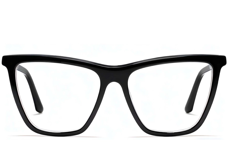 Butterfly Black Acetate Glasses #BS2012-0613