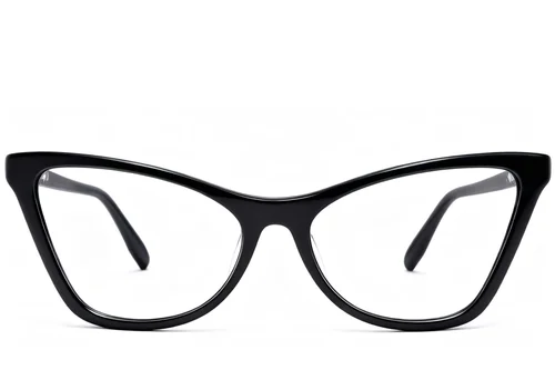 Lunettes papillon en acétate noir #BS2012-0614