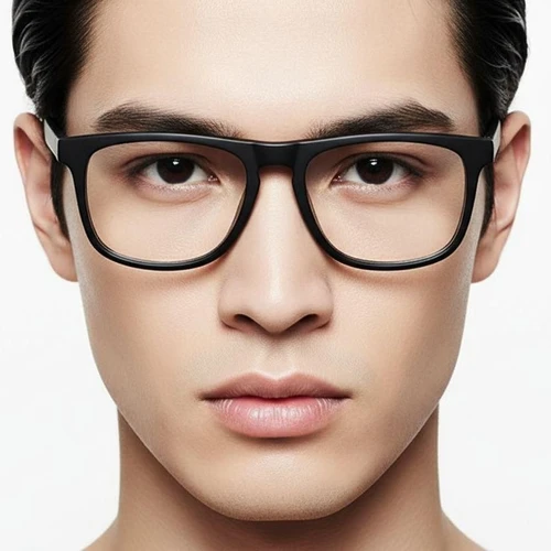 Aviator Black Acetate Glasses #BS2012-0630