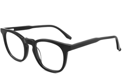 Lunettes papillon en acétate noir #BS2012-0643