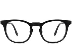 Lunettes papillon en acétate noir #BS2012-0643