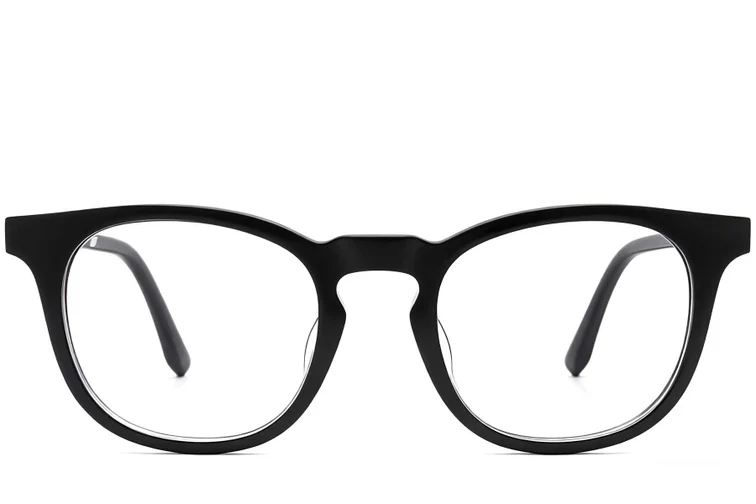 Lunettes papillon en acétate noir #BS2012-0643