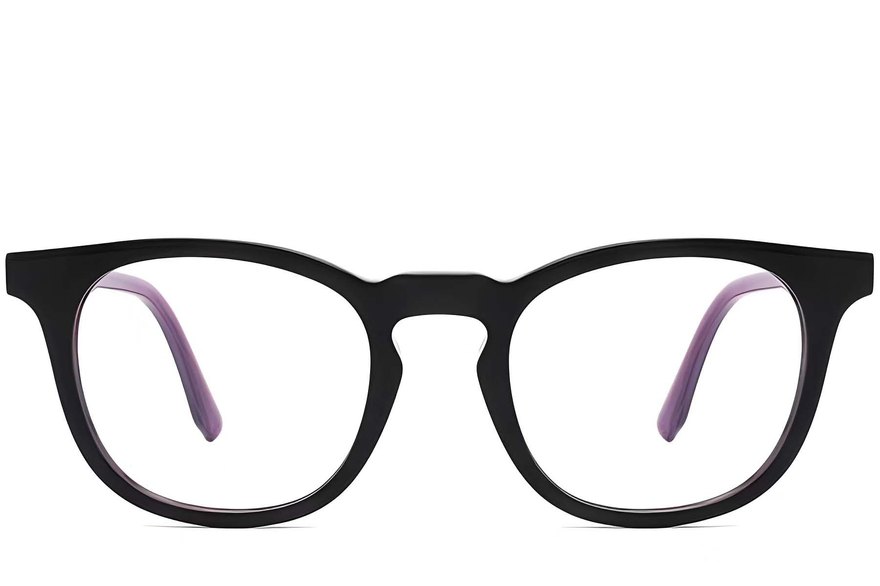 Butterfly Black Acetate Glasses #BS2012-0644